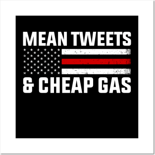 Mean Tweets And Cheap Gas Posters and Art
